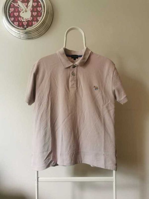 Polo męskie różowe XL