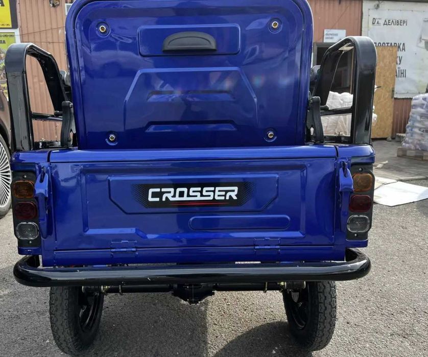 Електроскутер грузовий  трицикл Crosser новий на 1000Вт з потужною акб