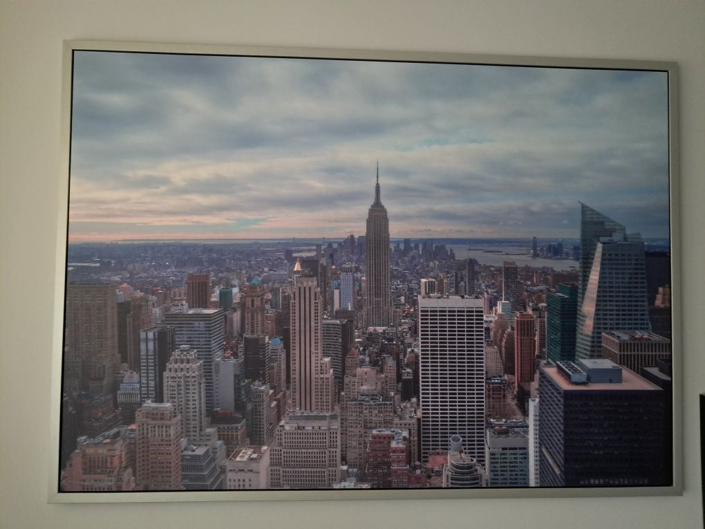 Obraz  z panoramą Nowego Yorku