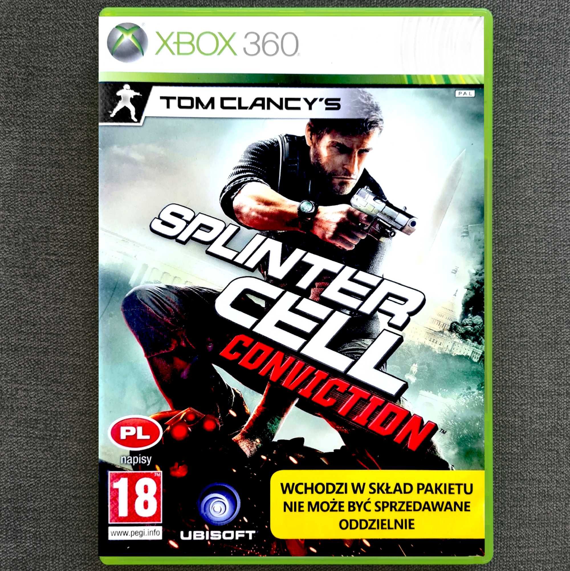 Tom Clancy's Splinter Cell Conviction PL Xbox 360