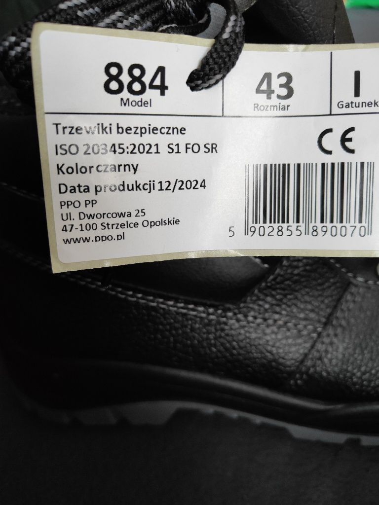 Buty robocze nowe