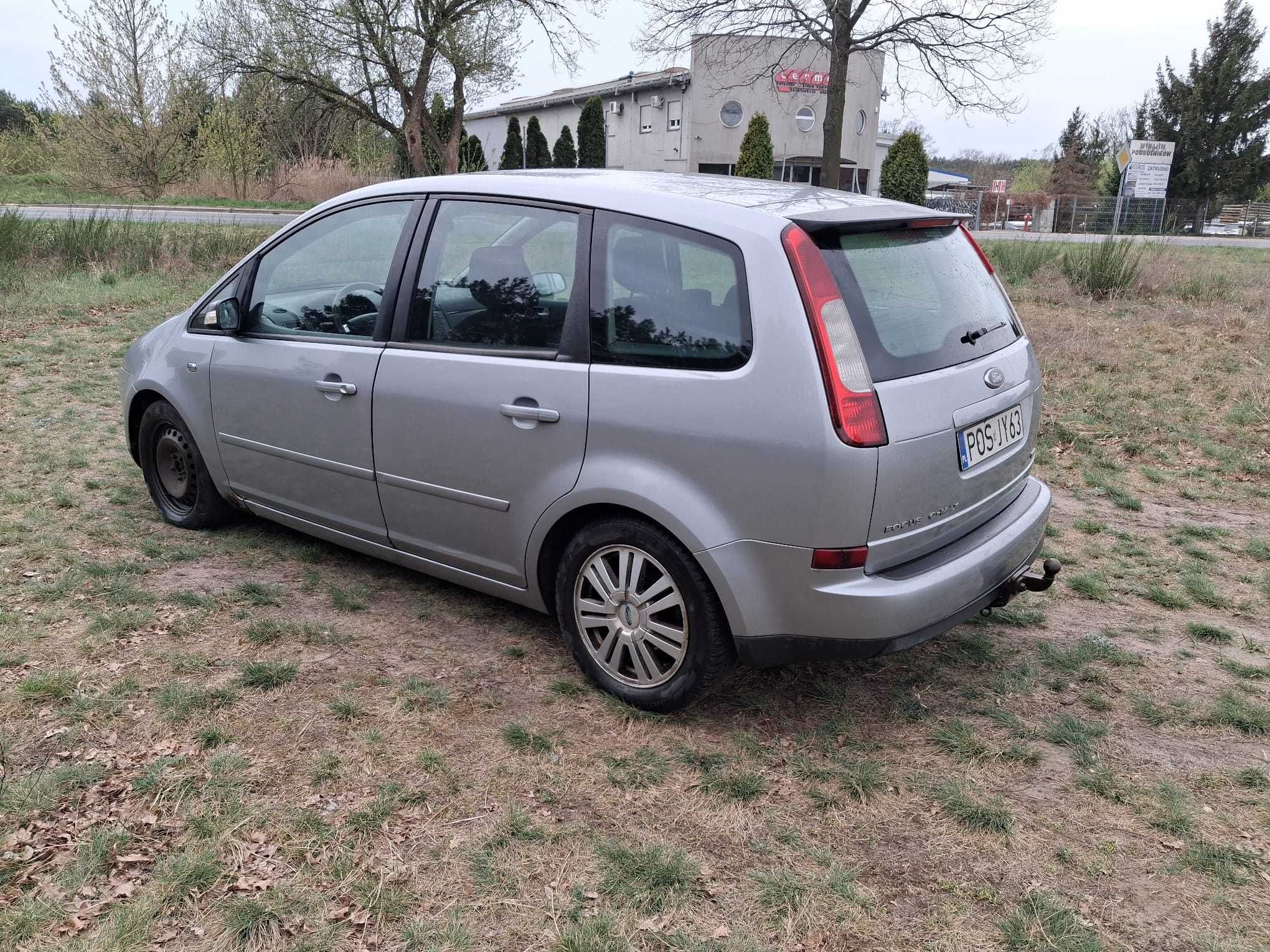 Ford Focus Cmax C-max diesel, zarejestrowy, oplty, hak , transport