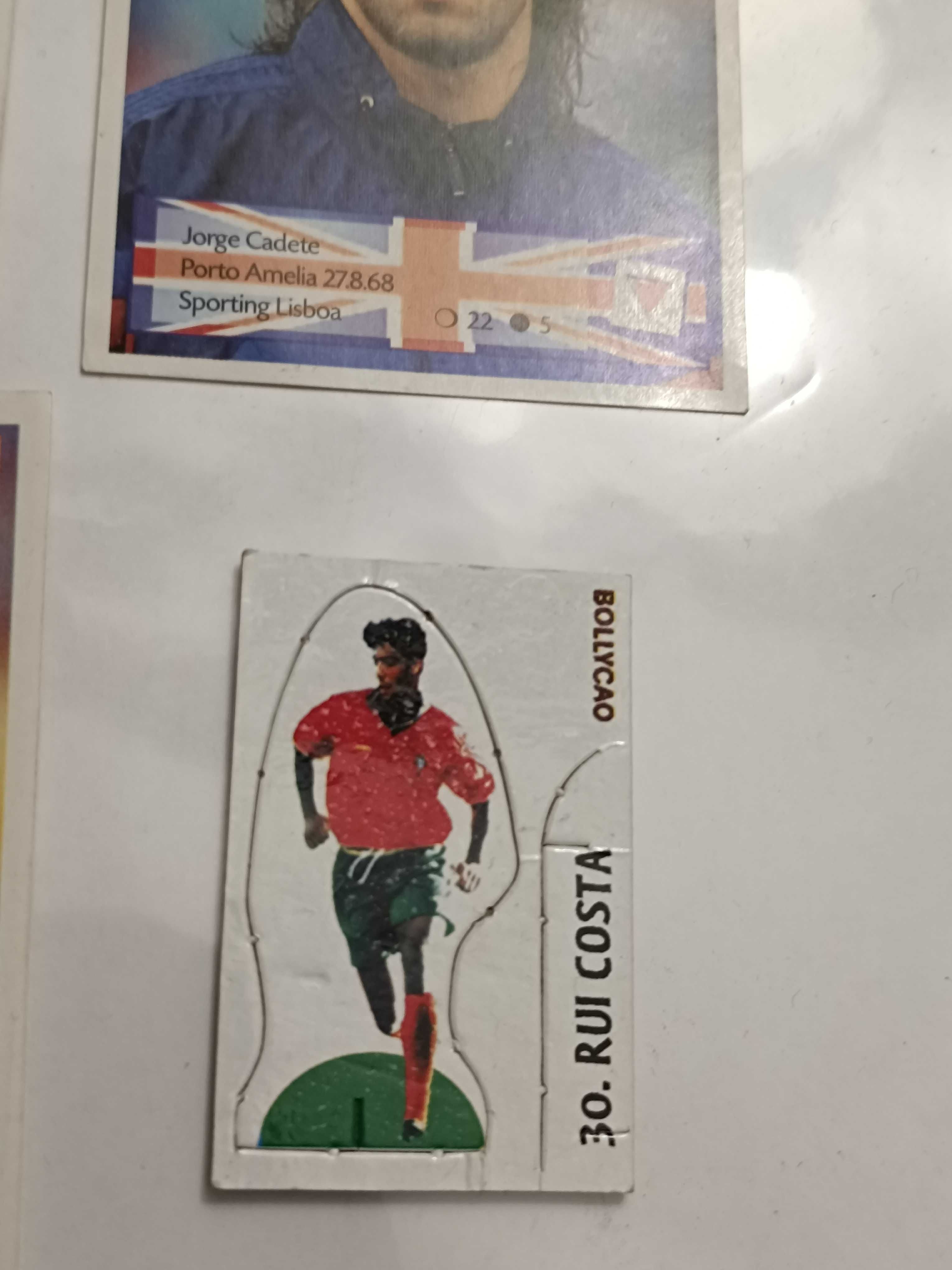 3 Autocolantes e Figura da Seleção Nacional