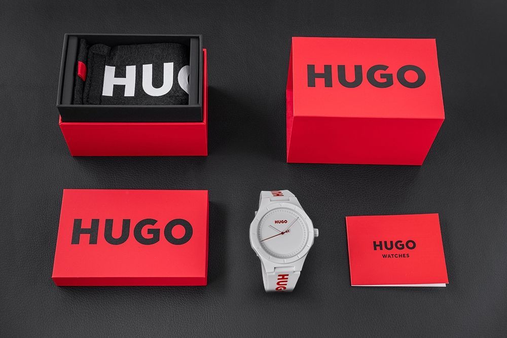 Zegarek Męski Hugo Lit For Him White 1.530345 + BOX