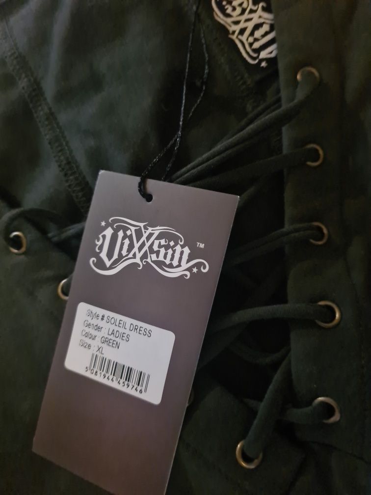 Vixxsin etno goth metal sukienka XL