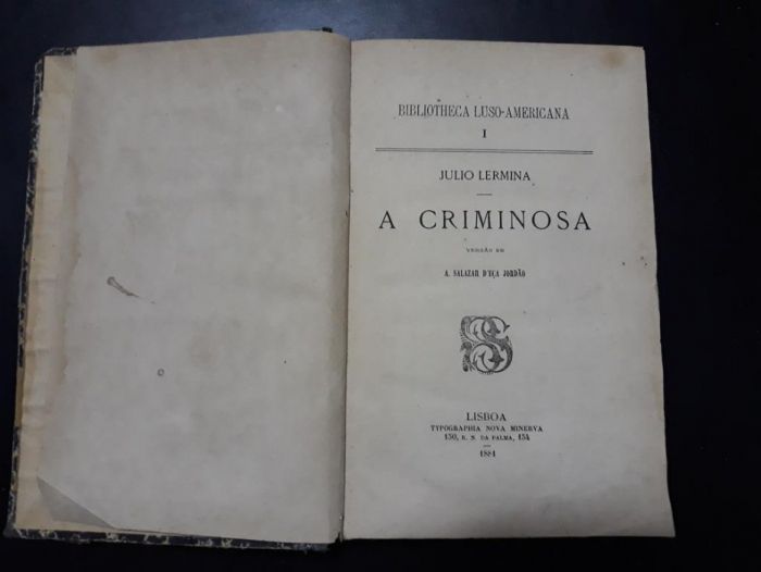 A Criminosa - Júlio Lermina