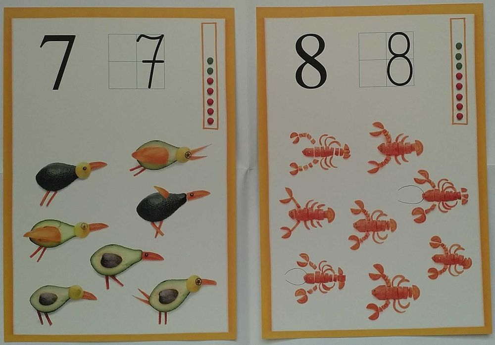 Liczby 1-10 -- Plansze matematyczne