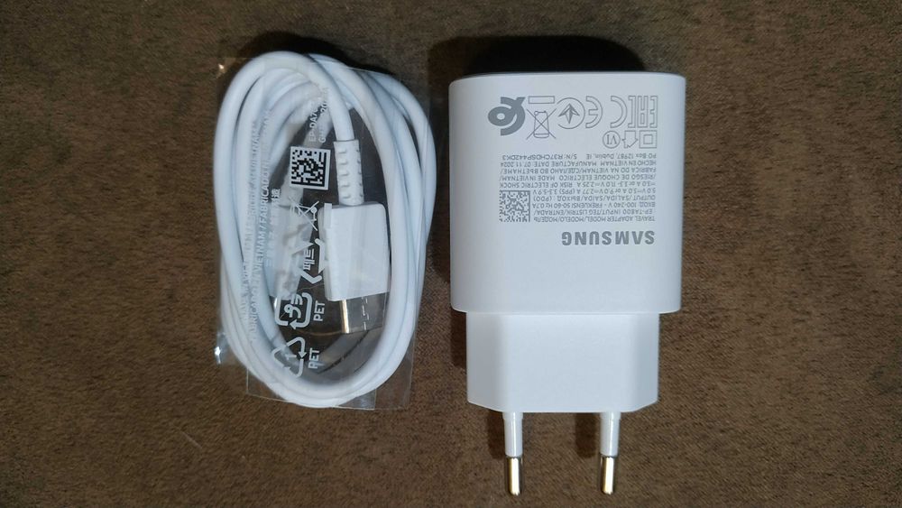 Швидка зарядка Samsung/Быстрая зарядка Samsung 25W PD с кабелем Type-C