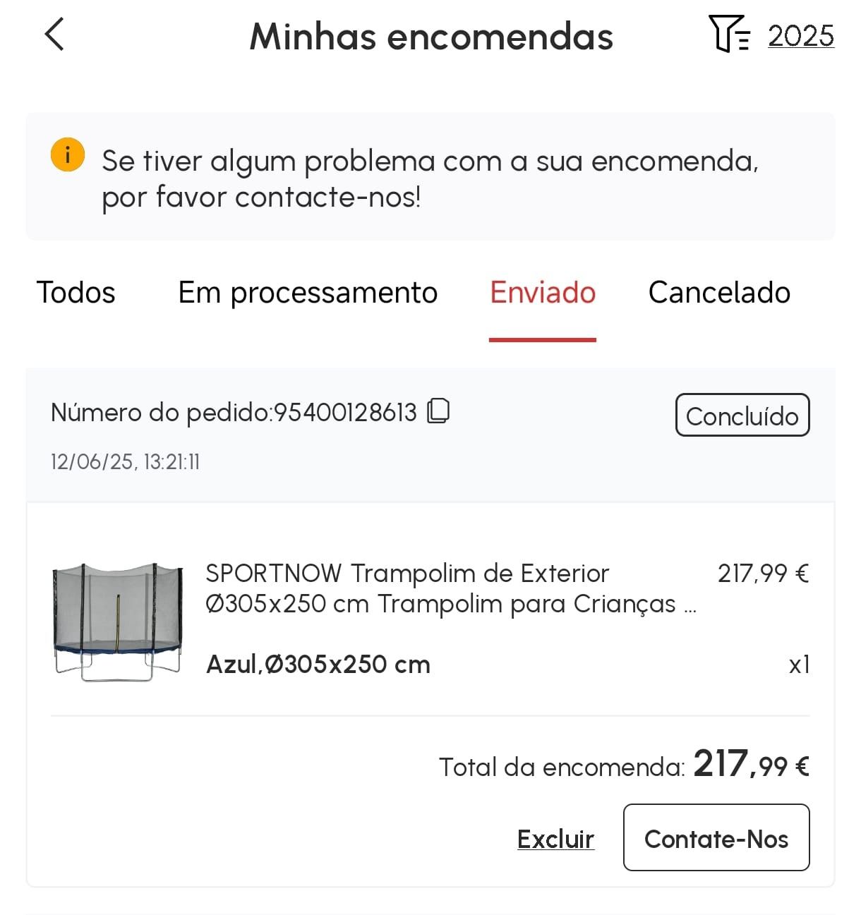 Vendo trampolim 3Mt como novo