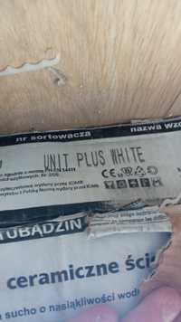 Tubądzin Unit Plus White 32,8X89,8