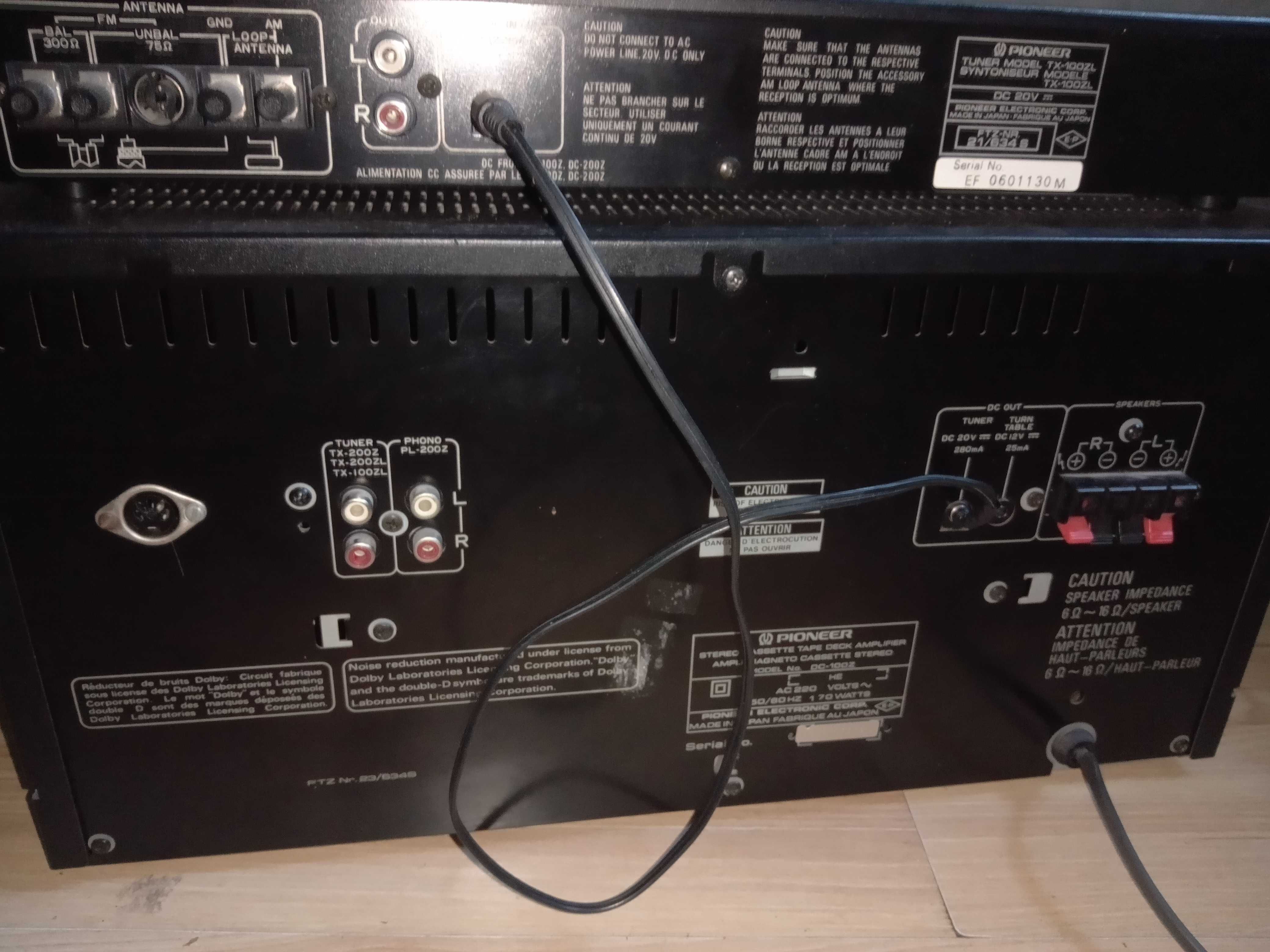 Pionier TX-100ZL i DC100Z