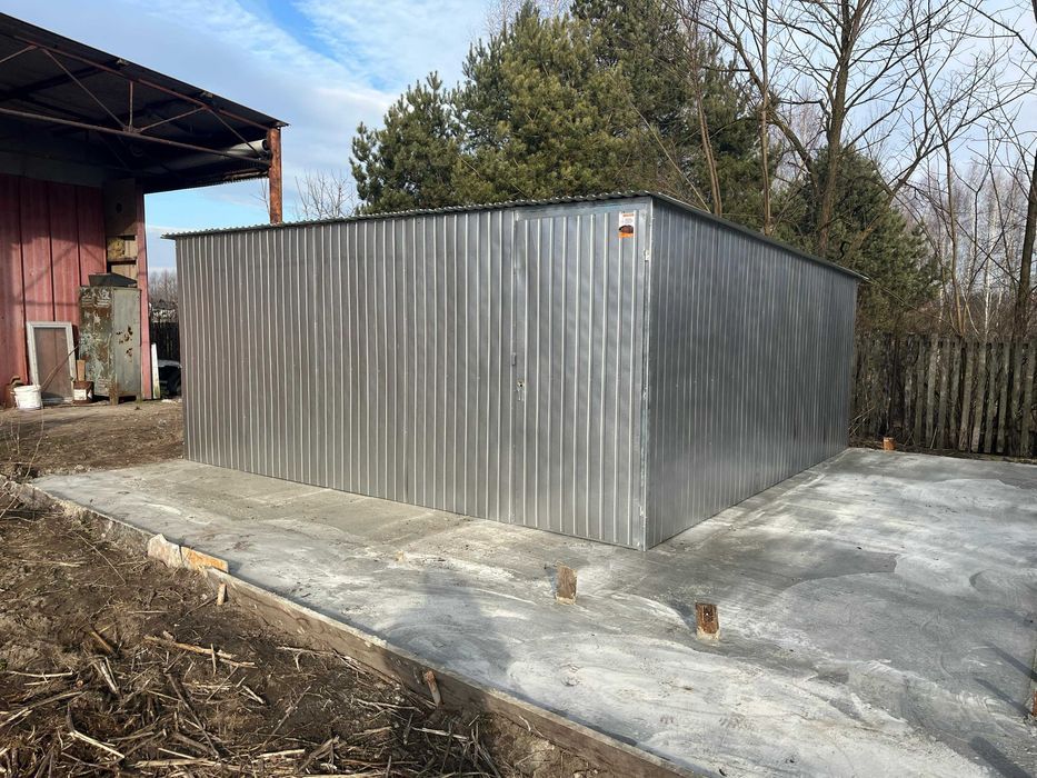 Garaż blaszany Blaszak 3x5 Na Budowe