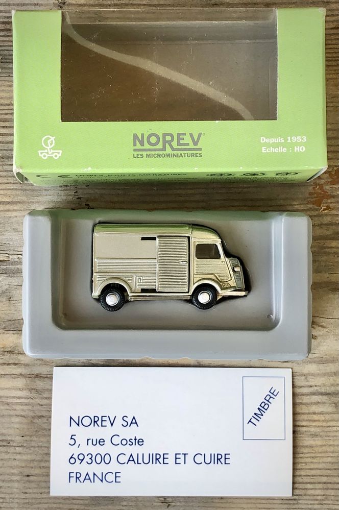 NOWY retro model Citroen 1200 kg T.A 1953 skala 1/86  H0 HO vintage !!