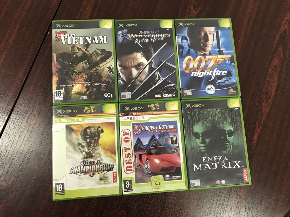 Лицензионные игры диски XBOX