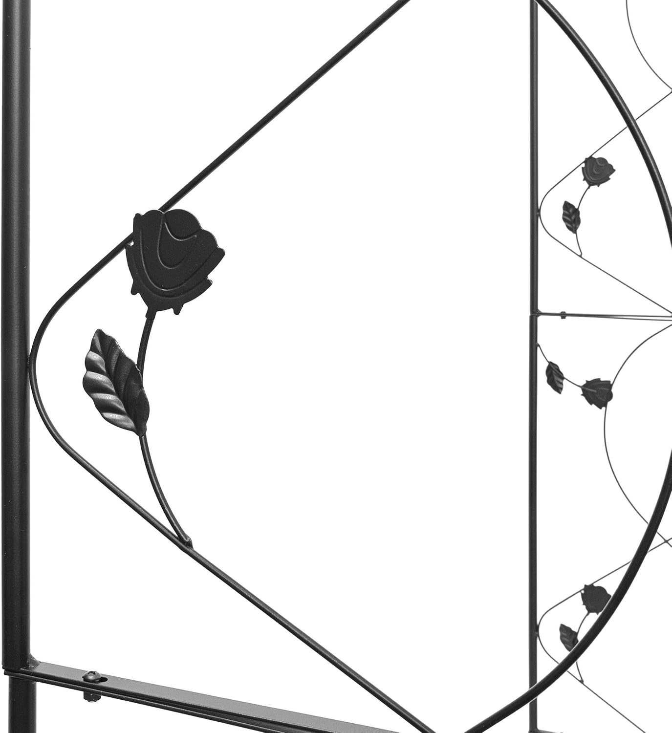 Pergola Relaxdays wys. x szer. x gł.: 255 x 137 x 39 cm