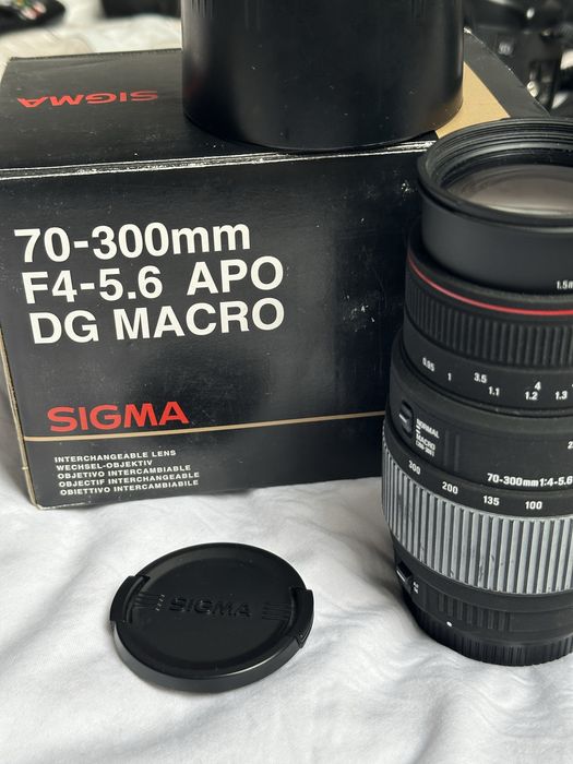 Obiektyw Sigma 70-300 mm f/4-5.6 APO DG Macro do Canon