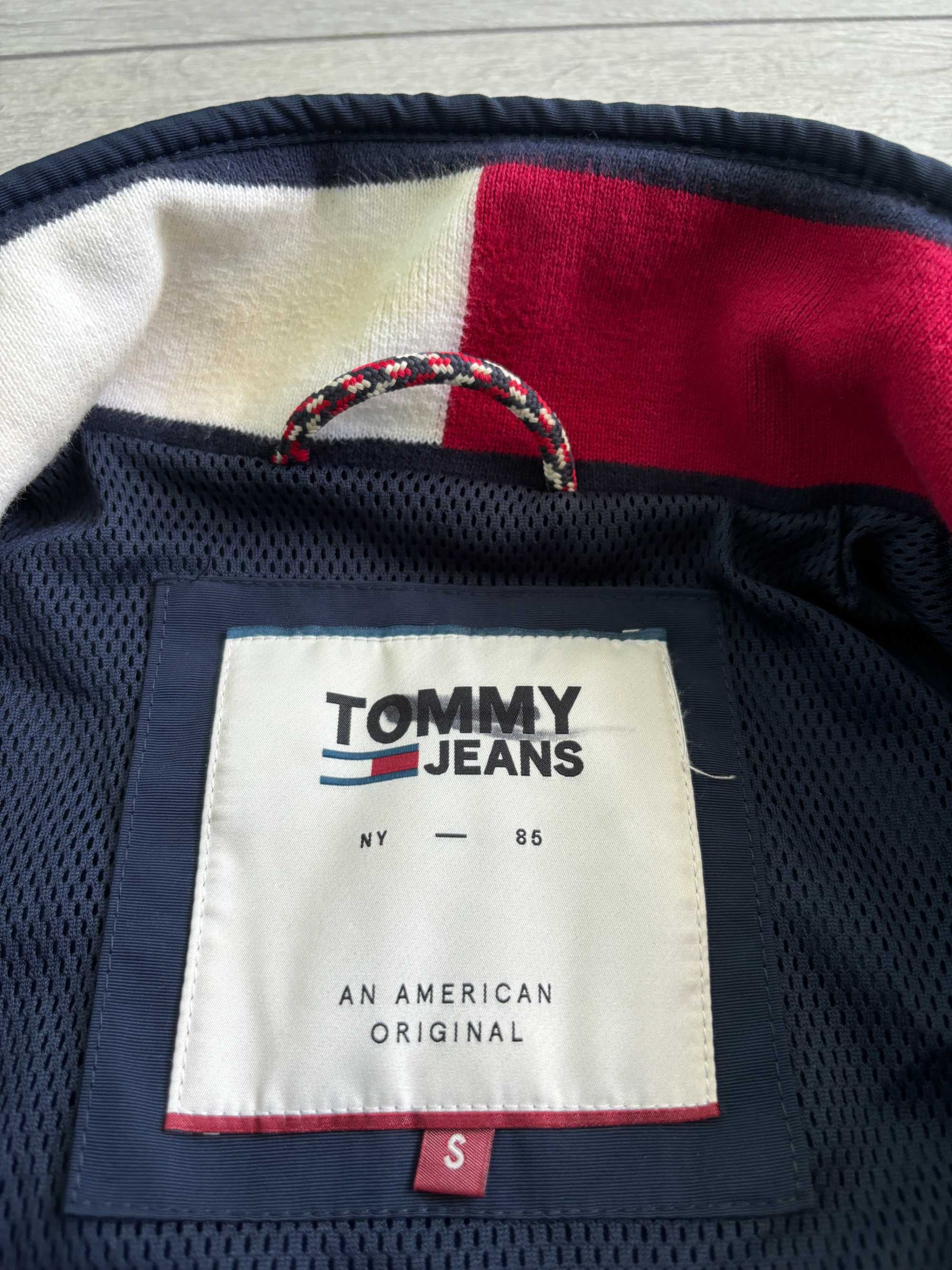 Синя Куртка Tommy Hilfiger Jeans S С Томми Хилфигер Курточка Оригинал