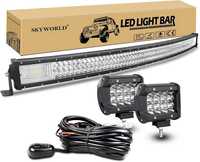 SKYWORLD Zakrzywiona listwa LED 125 cm  648 W