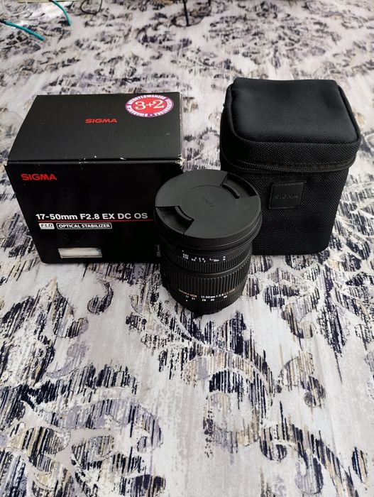 Sigma/Nikon 17-50 F2.8-Jak Nowy.