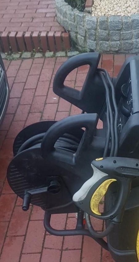 Bęben zwijak na wąż do myjki Karcher HDS Super stan!
