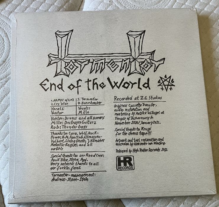 Tormentor - End of the World Mini LP - KREATOR
