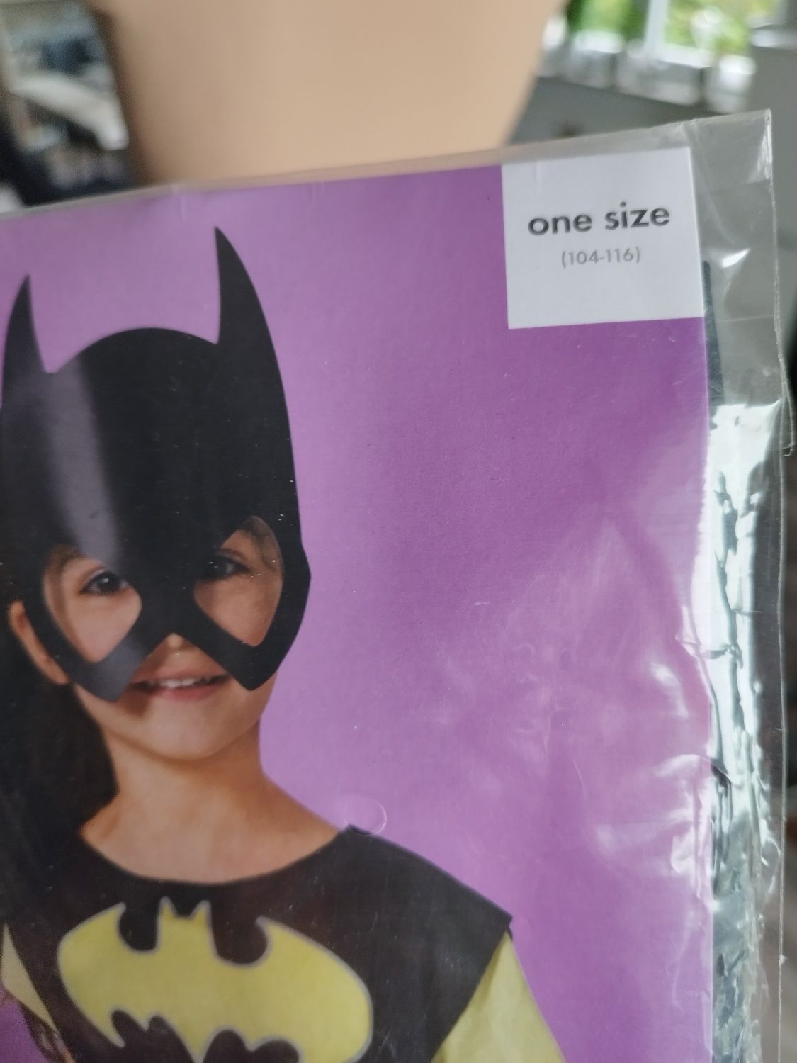 Bat girl 104 116 Batman nowy strój karnawałowy dla dziewczynki lub chł