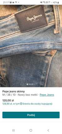 Spodnie jeansowe pepejeans