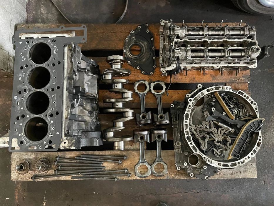 SILNIK GOŁY SŁUPEK MERCEDES BENZ GLC W213 654920 2.2 CDI