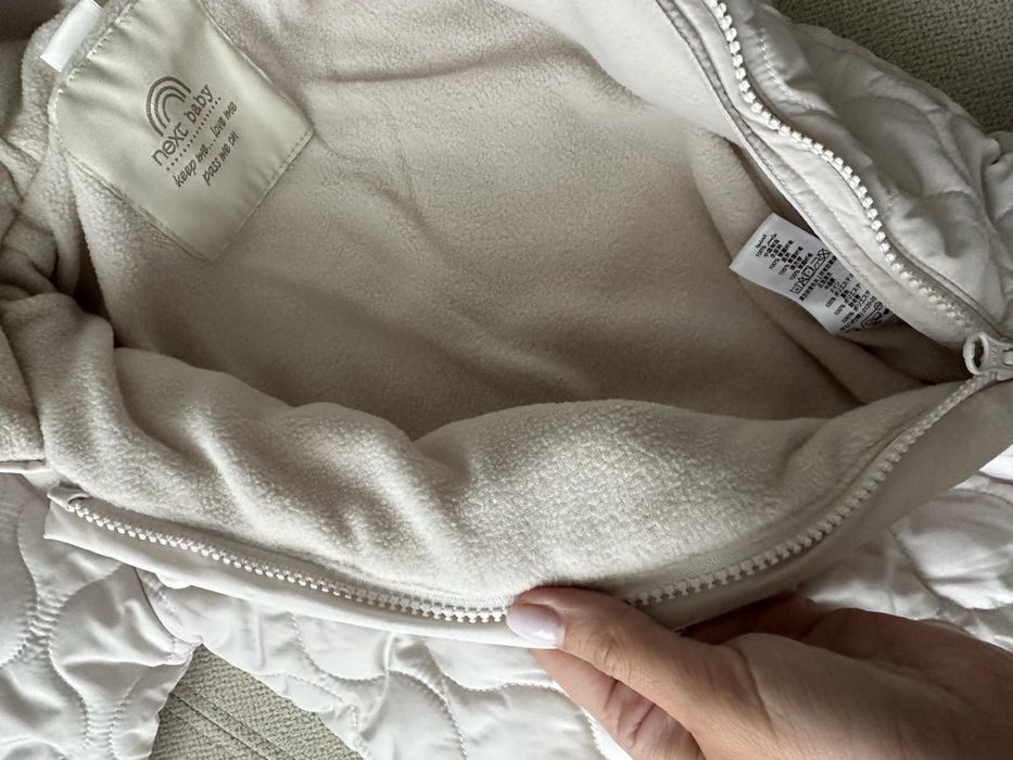 Демісезонний комбінезон Next на флісі, 6–9 міс., 74 см