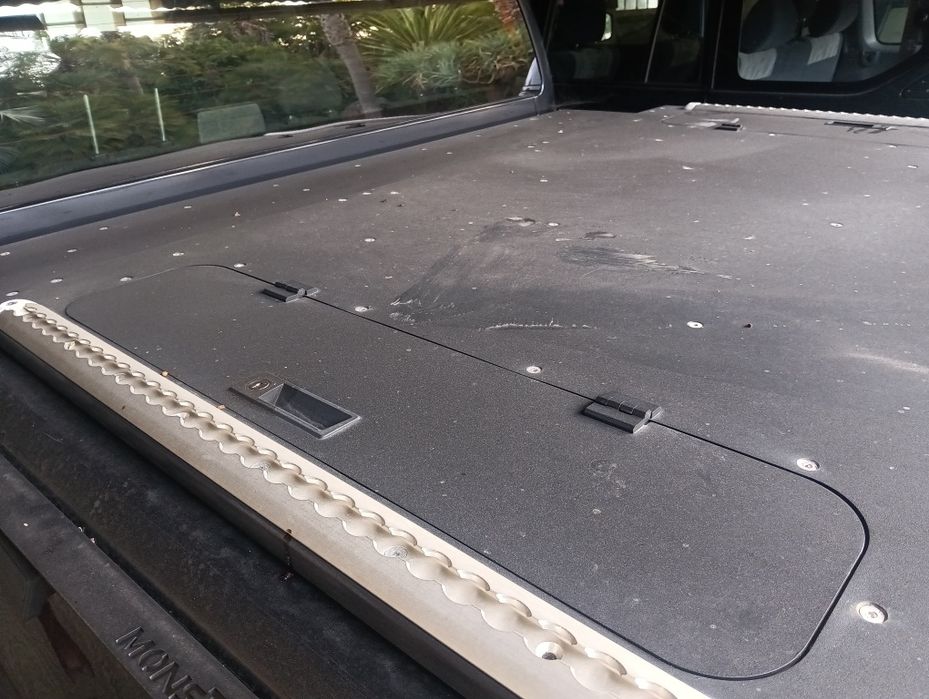 Overland Tampa caixa carga, plataforma deslizante, depósitos agua Ford