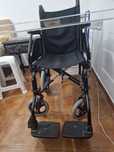 Suporte em acrilico para cadeira de rodas