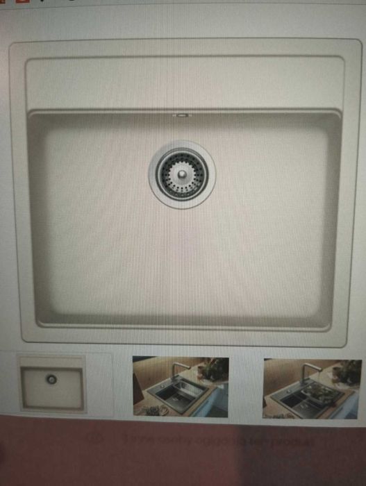 Zlewozmywak SCHOCK MONO N-100 Magnolia CRISTADUR