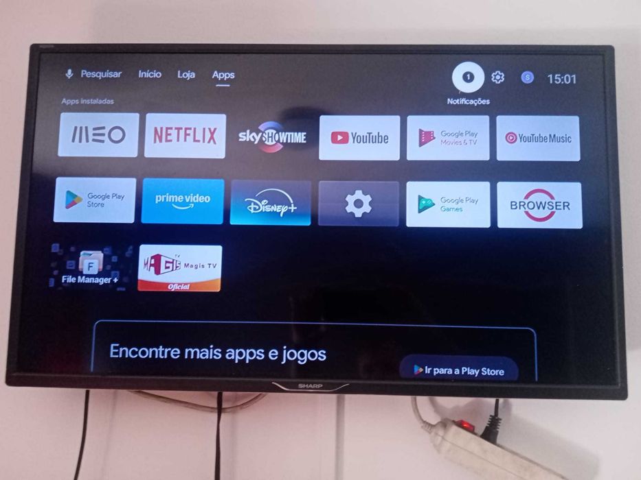 Box Android Nova em caixa 4 K