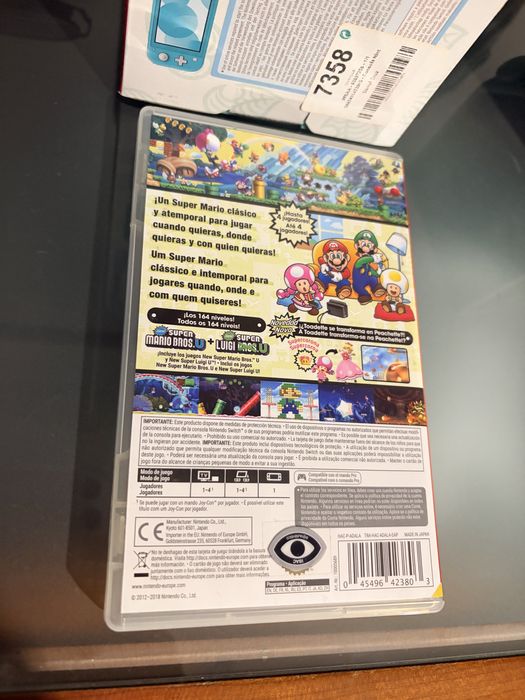 NINTENDO LITE + super mario