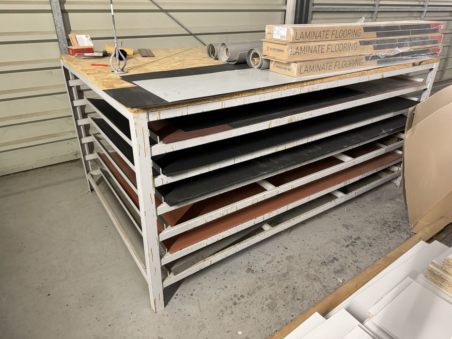 Gietarka 2m + Gilotyna 2,5 m + stoł  na blache