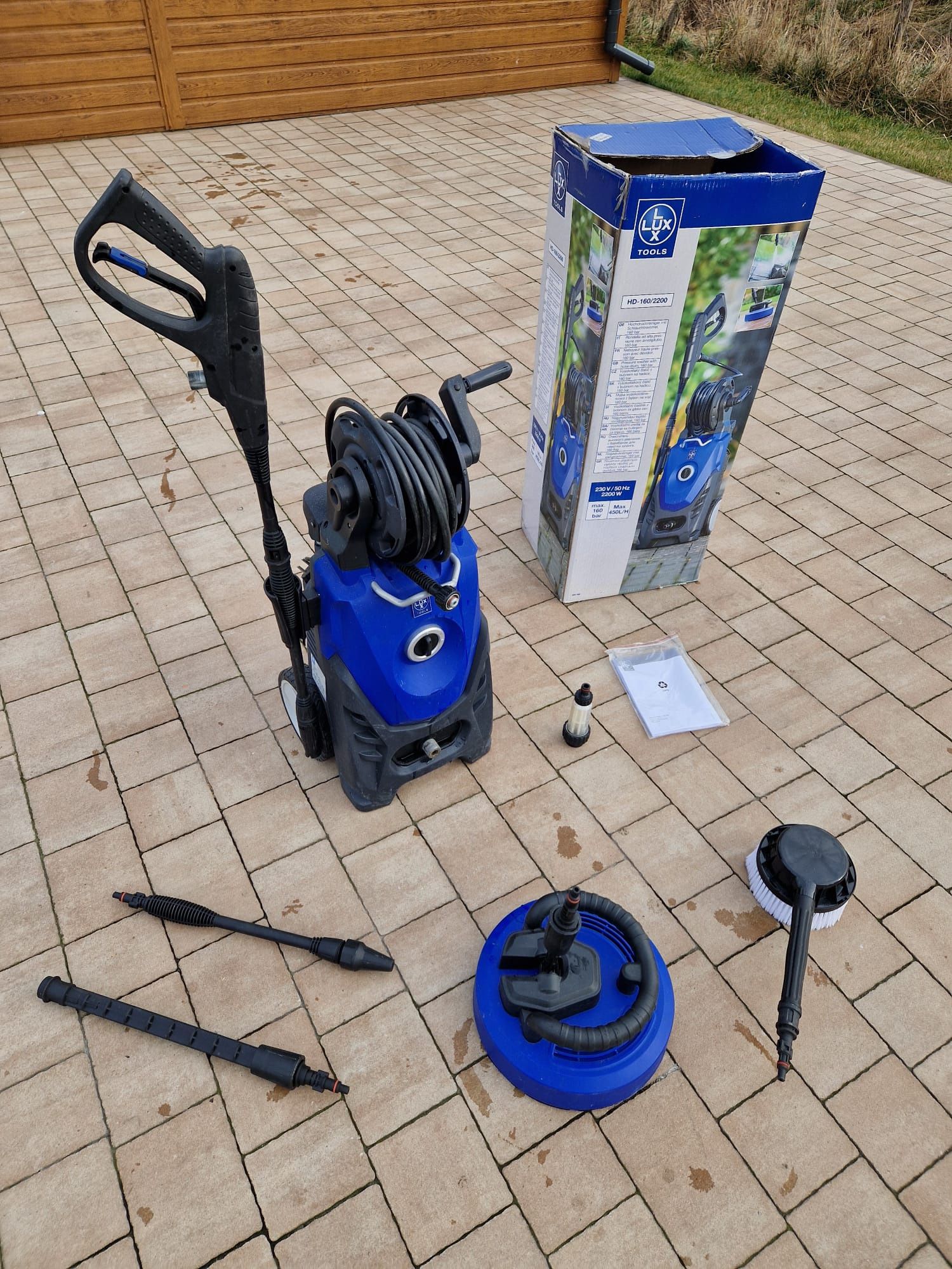 LUX TOOLS Myjka wysokociśnieniowa 160 bar (karcher)
