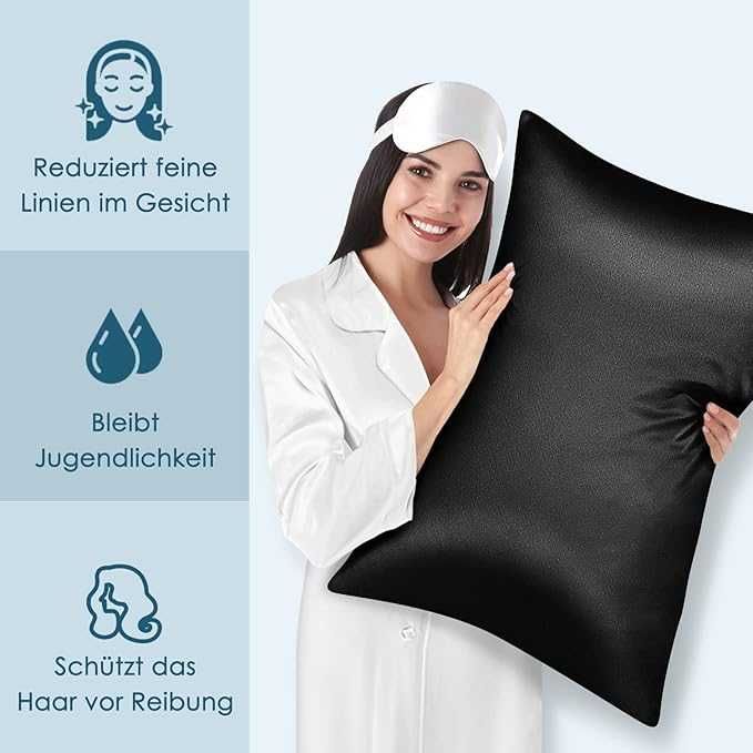Poszewka na Poduszkę 40 × 60 cm z jedwabiu morwowego