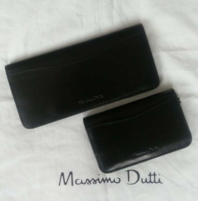 Женский кожаный кошелек massimo dutti