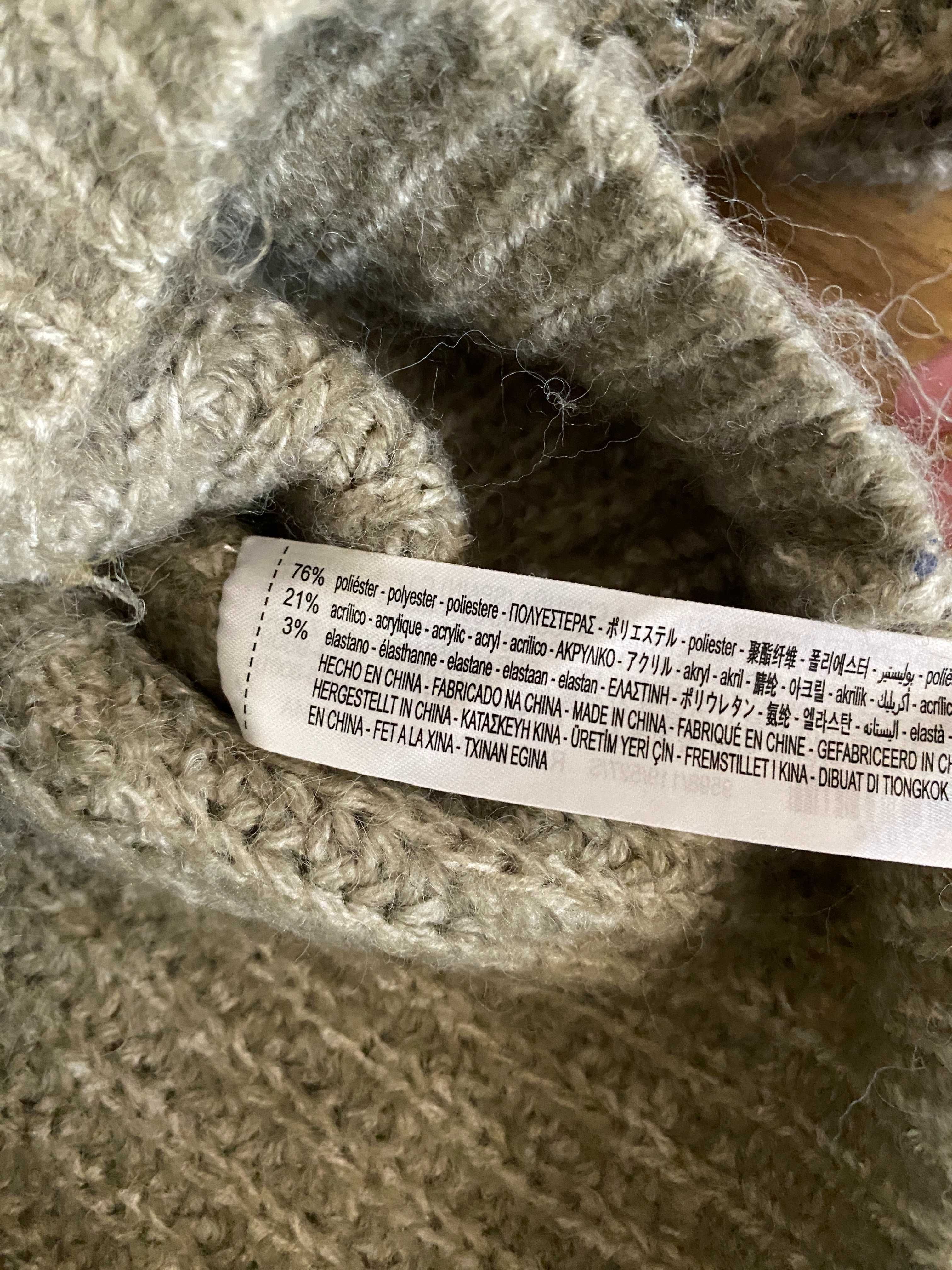 Damski Ciepły Sweter S Zara