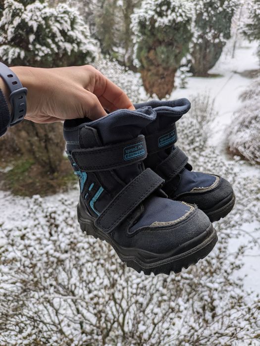 Buty zimowe śniegowce Sprandi dla chłopca rozmiar 27