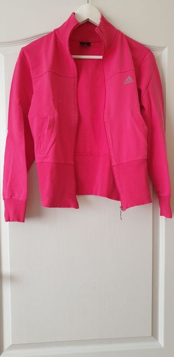 Różowa bluza adidas
