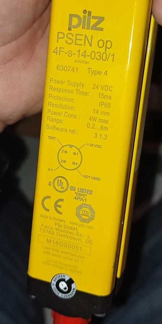 Kurtyna optyczna PSEN op4F-SL-14-030/1