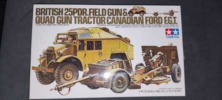 Model do sklejania quad gun tractor & field gun