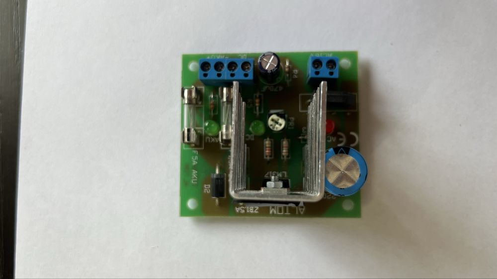 Plyta zasilacza centralki alarmowej DSC