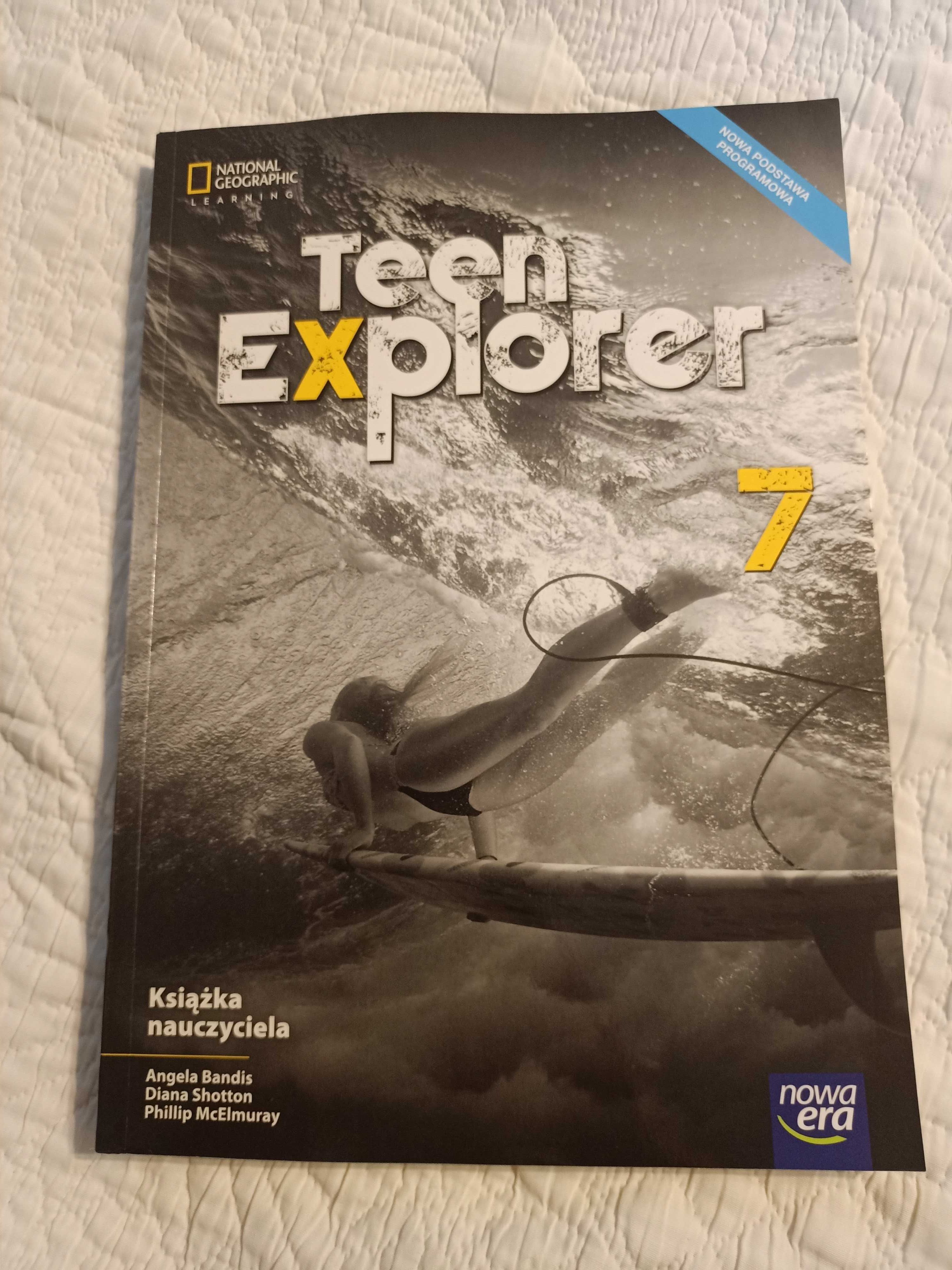 Język angielski Teen Explorer 7 Książka nauczyciela+płyty CD Nowa Era