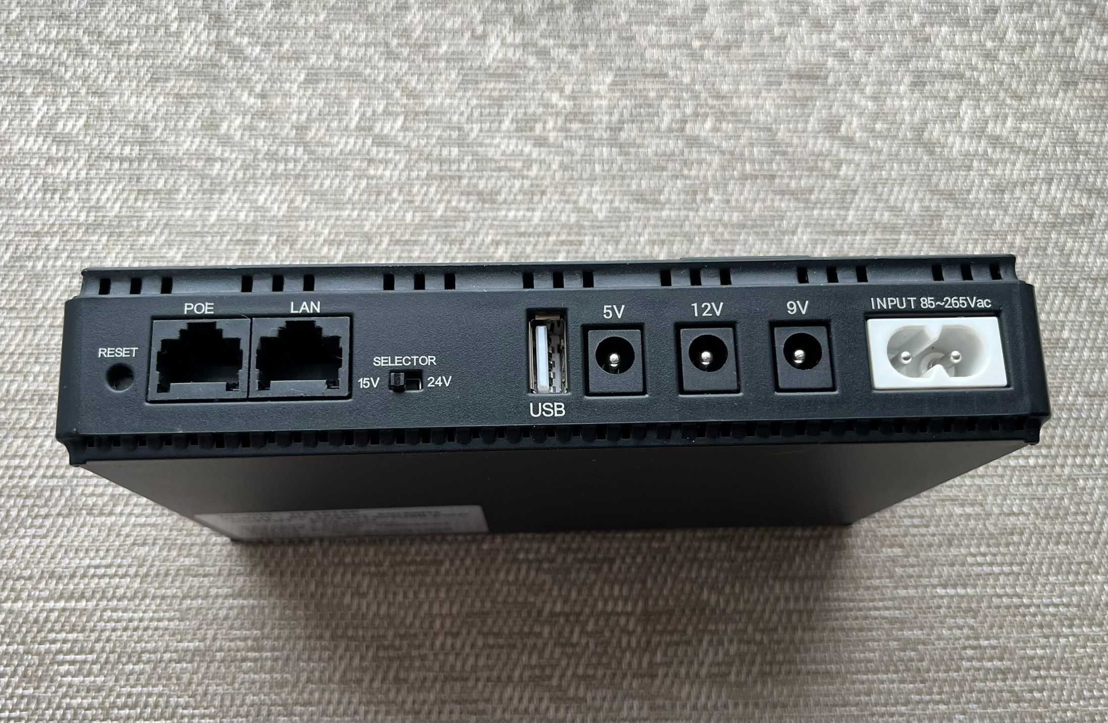 ДБЖ безперебійник для роутера модема power benk 10400 mAh ups dc1018p