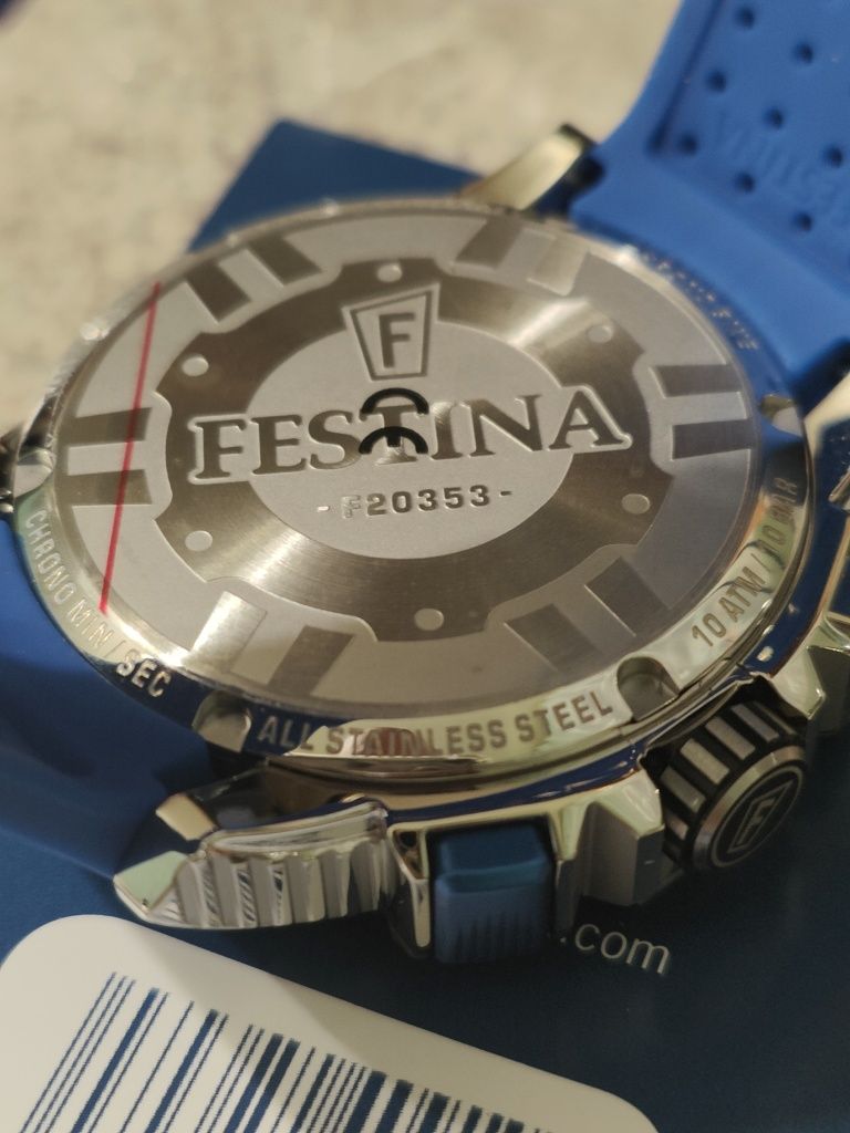 Festina F20353-7 наручные мужские часы. Гарантия