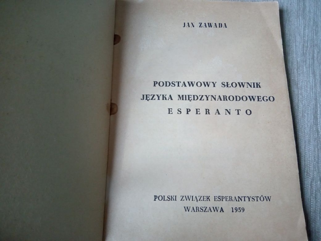 Słownik Esperanto