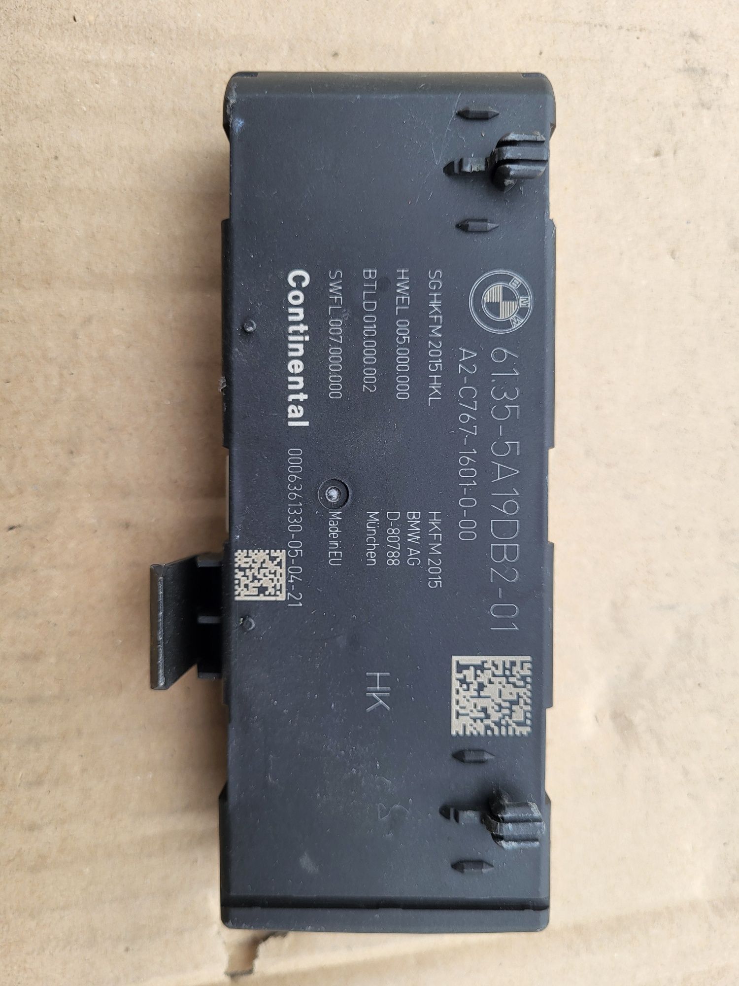 Moduł Tylnej Klapy 5a19db2 bmw m4 G82 G83 m3 G80 G22 m5 f90 G30 G31