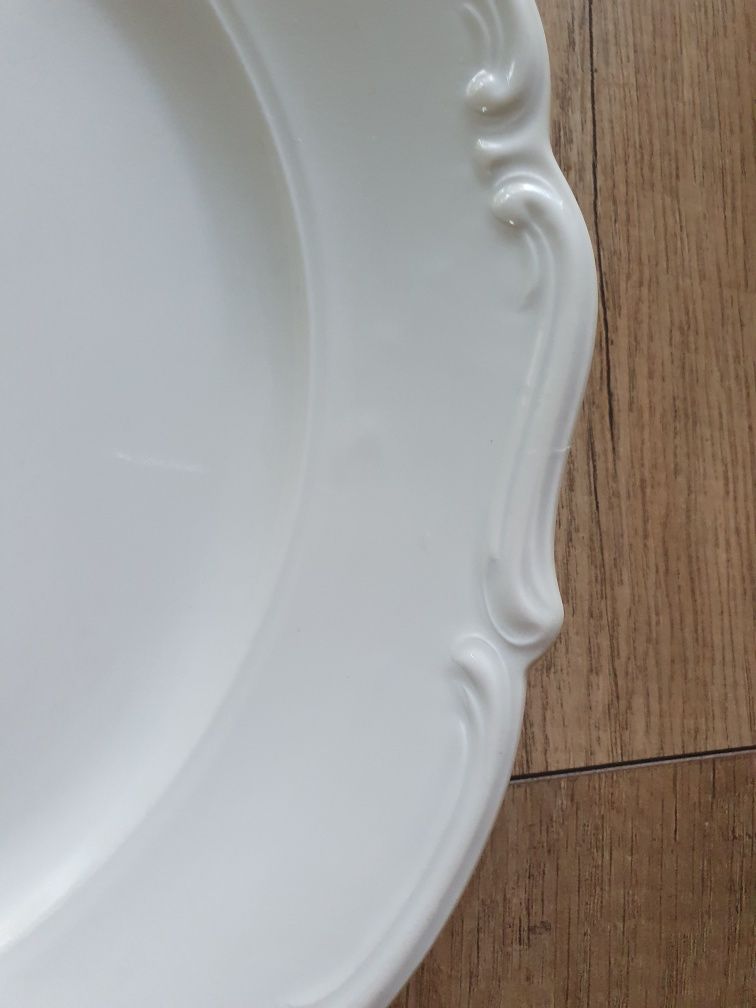 Porcelanowa patera półmisek talerz z okresu PRL Wałbrzych ø 32 cm